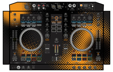 Denon DJ MC 4000 Skin Orange Dot